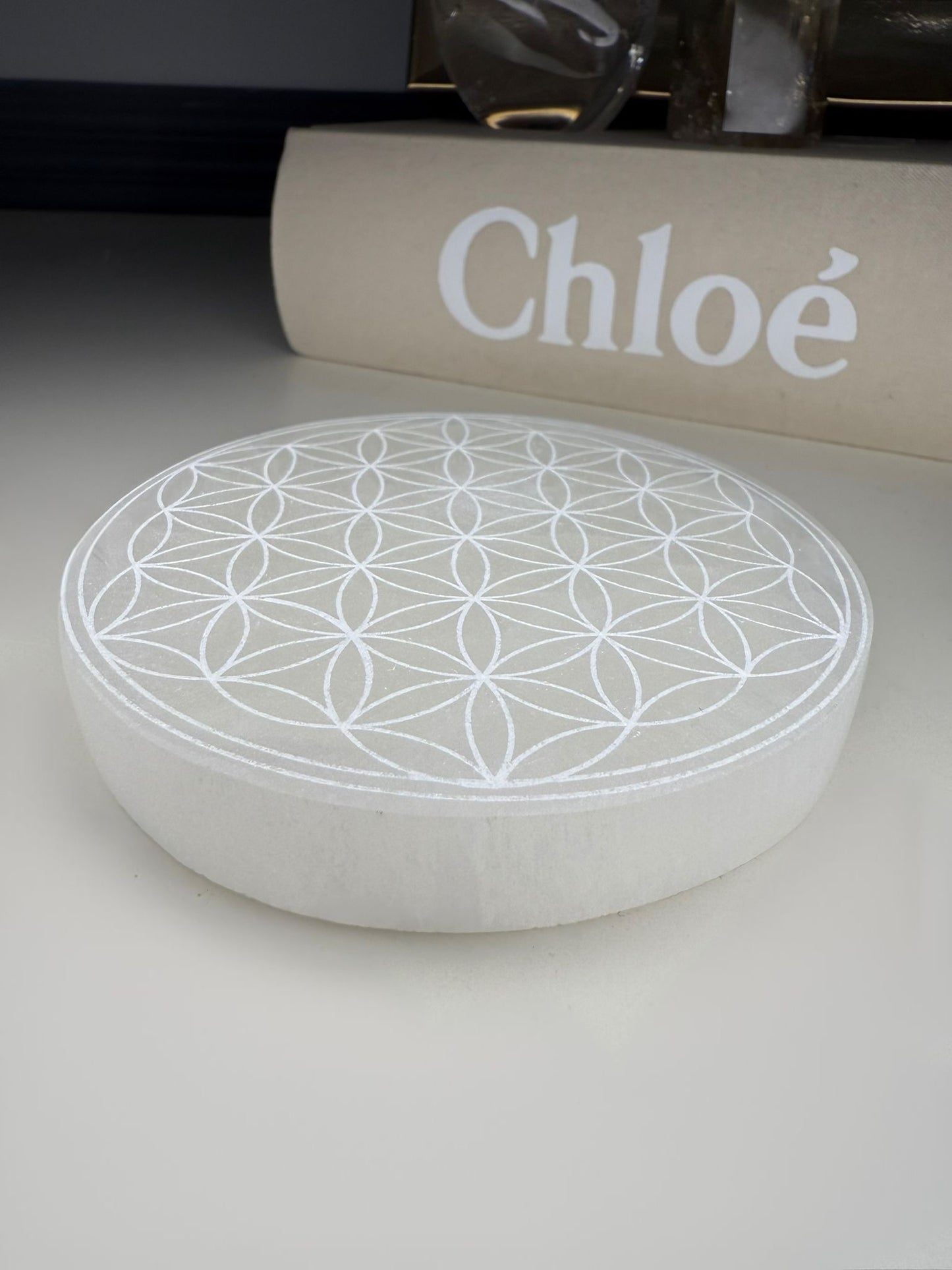 Selenite Charging Plate